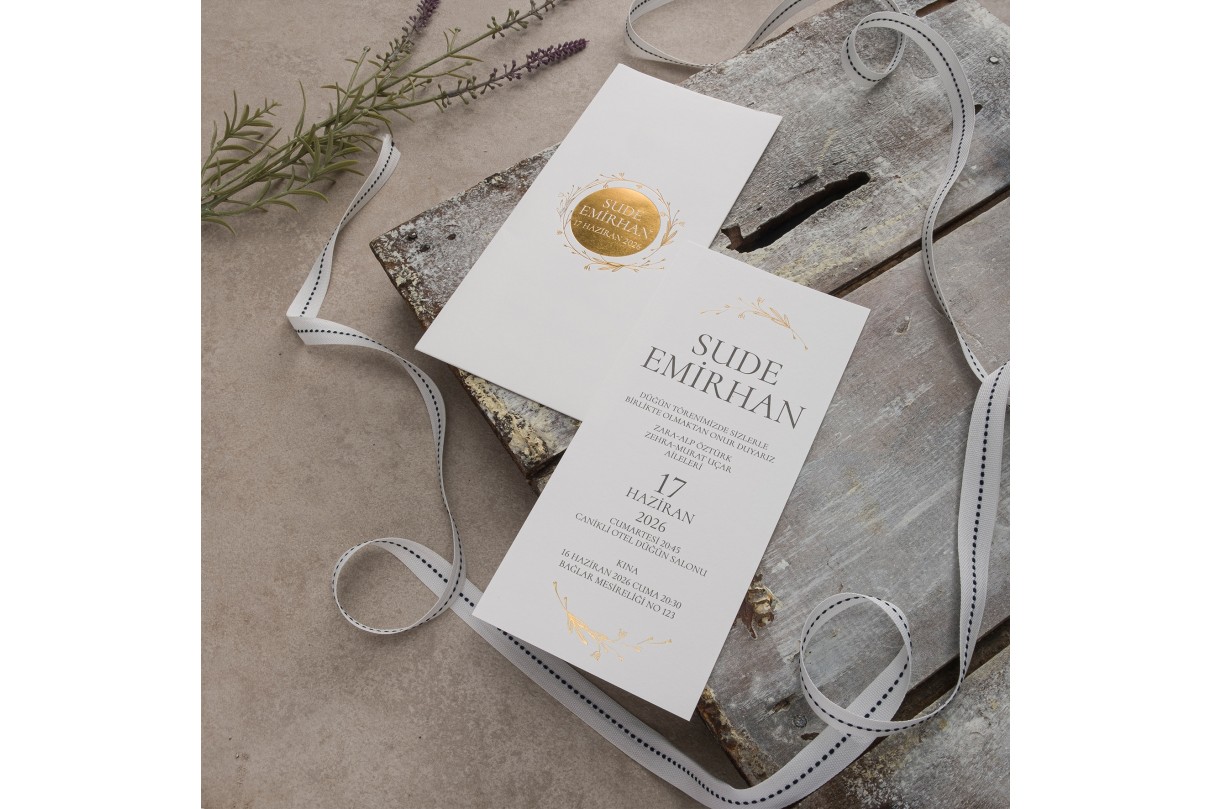 krnpoleko 40308 DÜGÜN DAVETİYESİ 