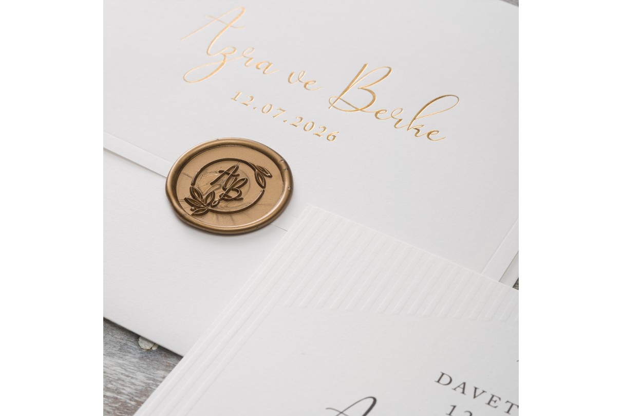 krnpoleko 40322 DÜGÜN DAVETİYESİ MÜHÜRLÜ
