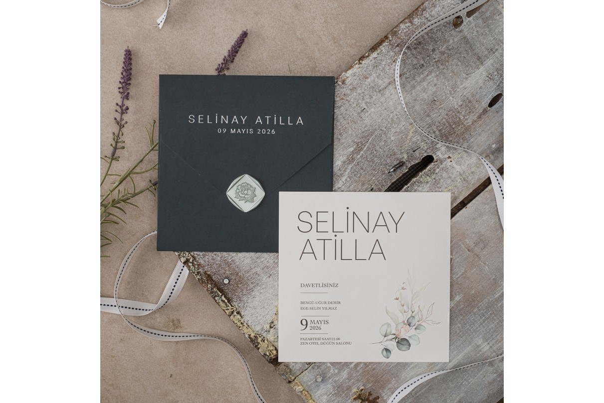 krnpoleko 40310 DÜGÜN DAVETİYESİ MÜHÜRSÜZ