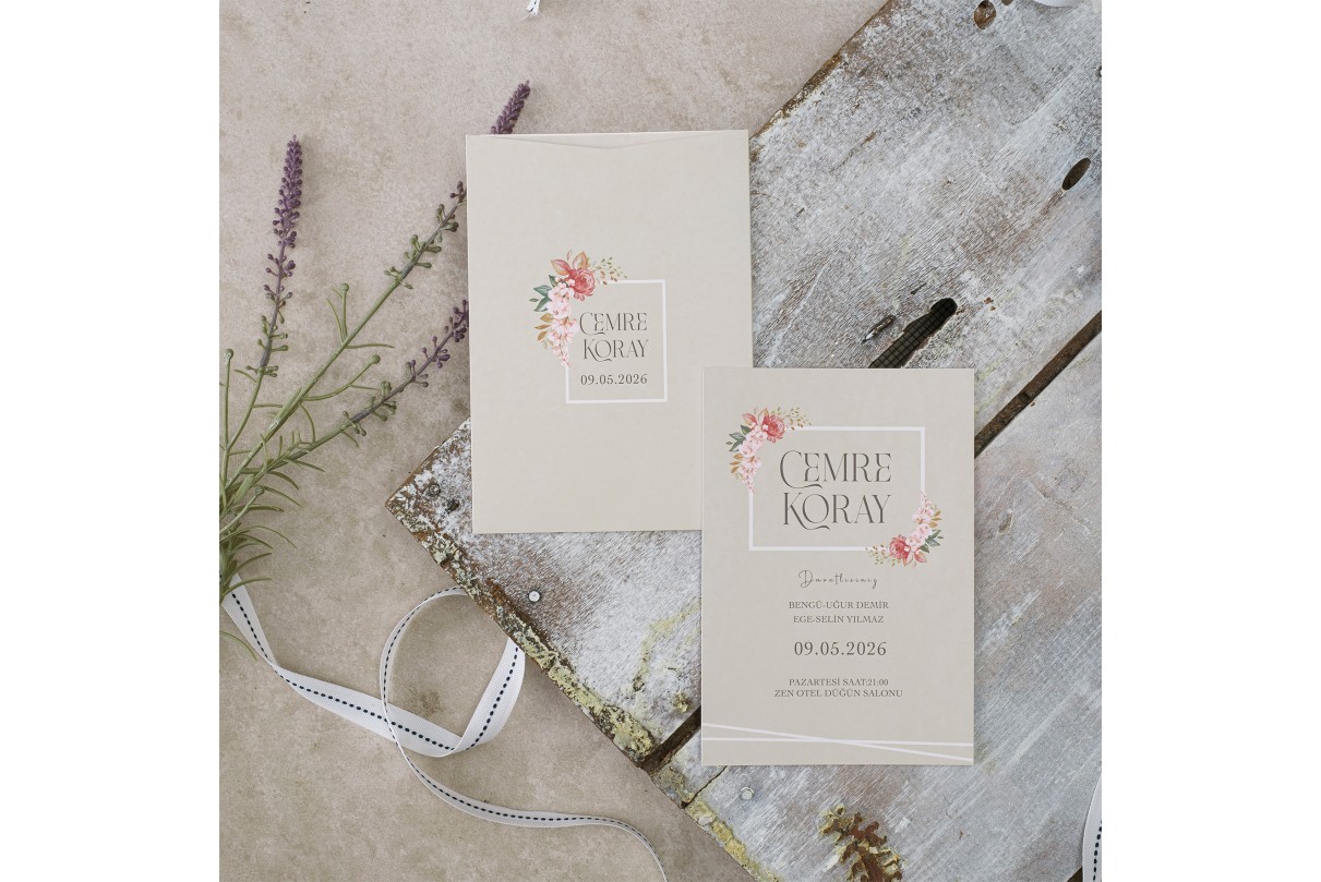 krnpoleko 40356 DÜGÜN DAVETİYESİ 