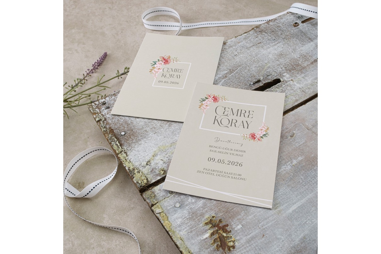 krnpoleko 40356 DÜGÜN DAVETİYESİ 