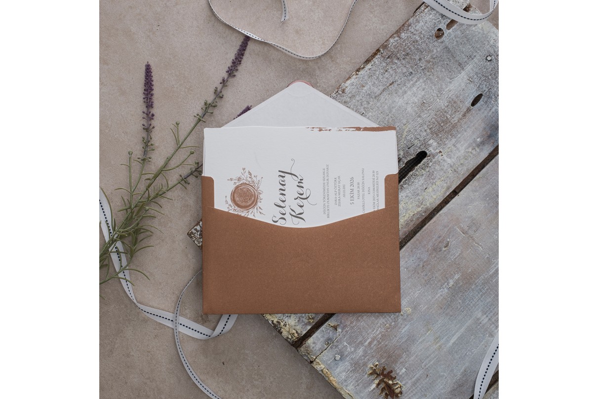 krnpoleko 40346 DÜGÜN DAVETİYESİ MÜHÜRSÜZ