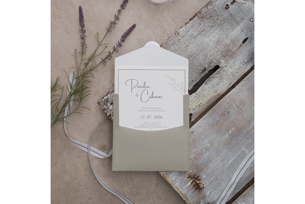 krnpoleko 40355 DÜGÜN DAVETİYESİ MÜHÜRSÜZ