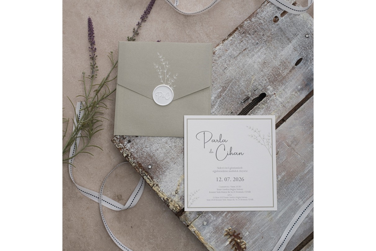 krnpoleko 40355 DÜGÜN DAVETİYESİ MÜHÜRSÜZ