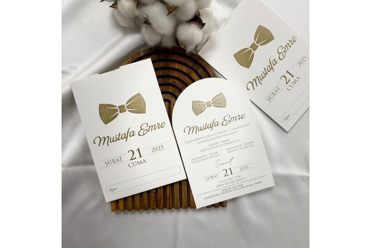 OVAL SÜNNET DAVETİYE 300