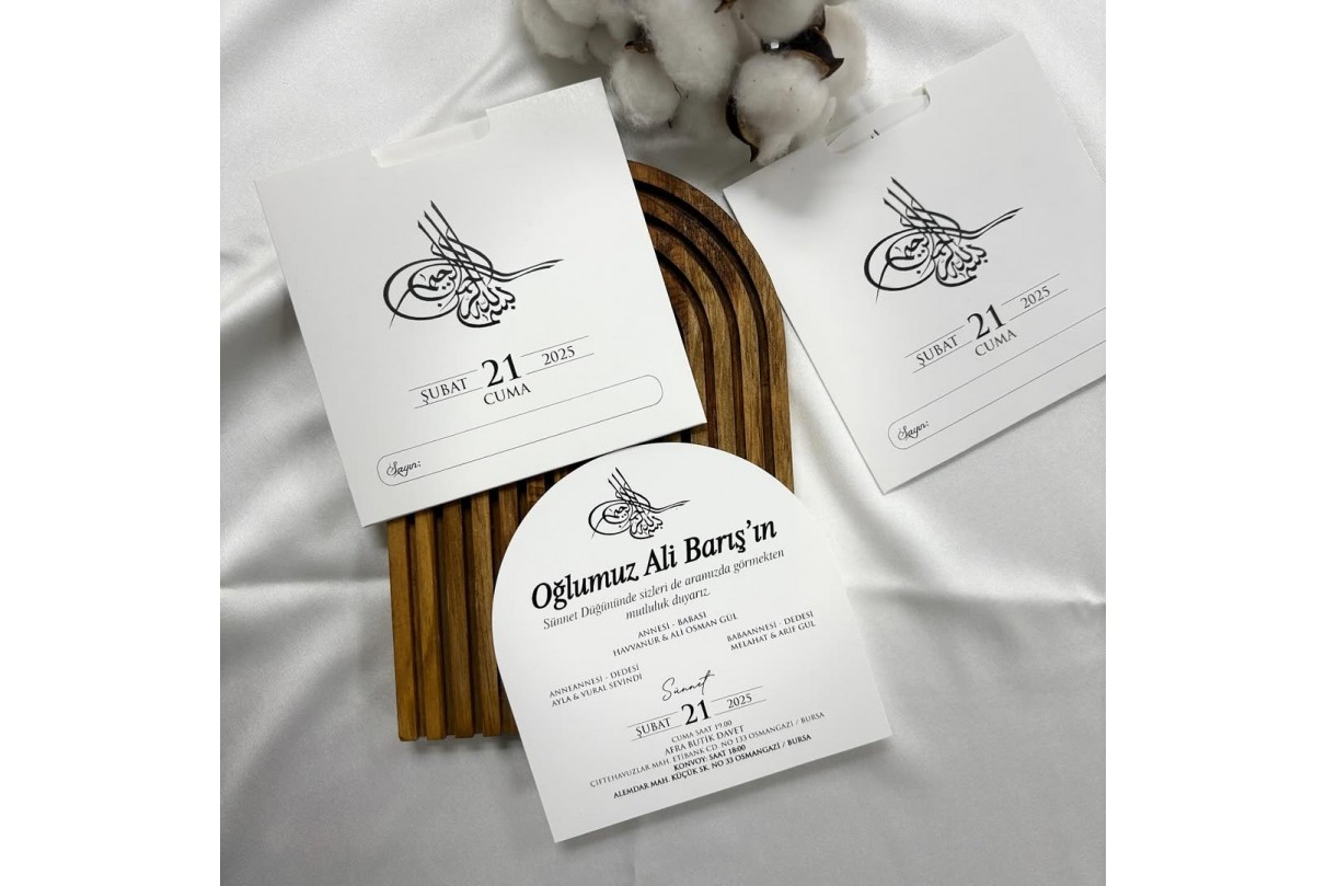 OVAL SÜNNET DAVETİYE 301