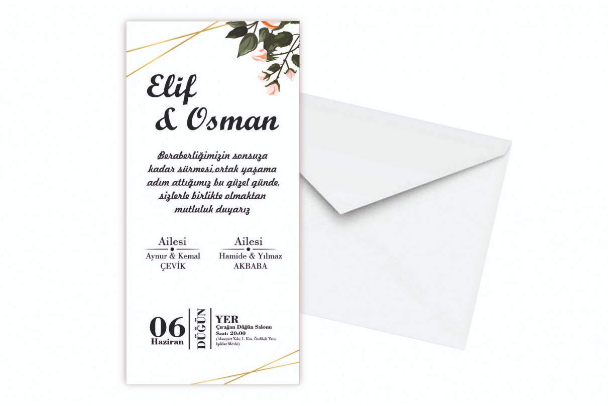 UYGUN DAVETİYE 1023